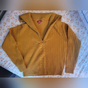 Mustard Yellow Women's Sweater